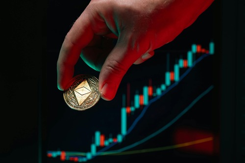 Crypto exchange rate quote shown on a trading screen